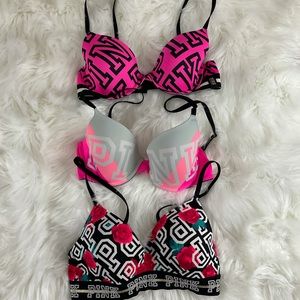3 Victoria Secret PINK Bras